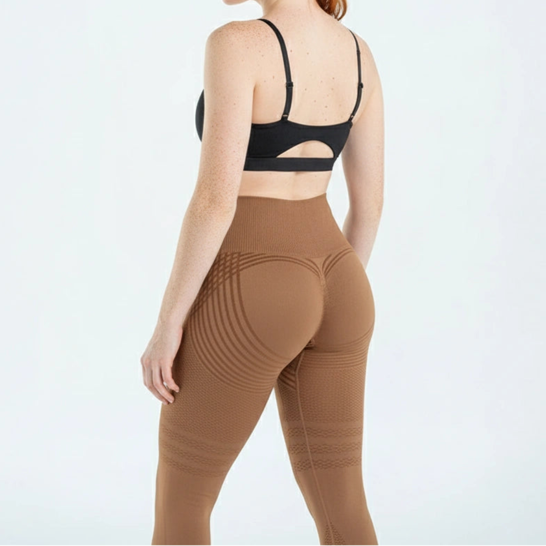 Women's High-Waisted 3D Compression Leggings with Shaping Fit 8