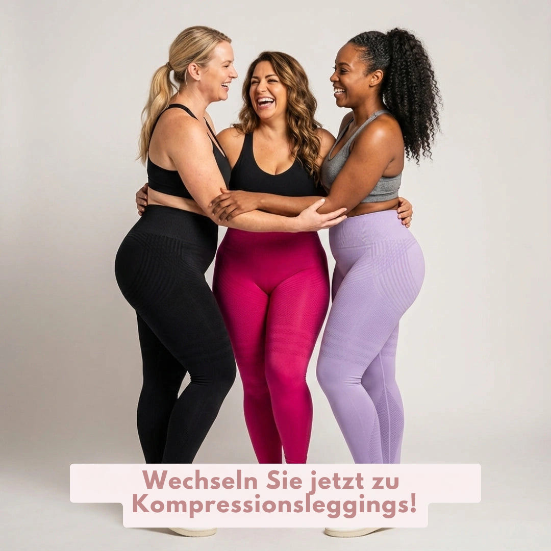 Women's High-Waisted 3D Compression Leggings with Shaping Fit 20