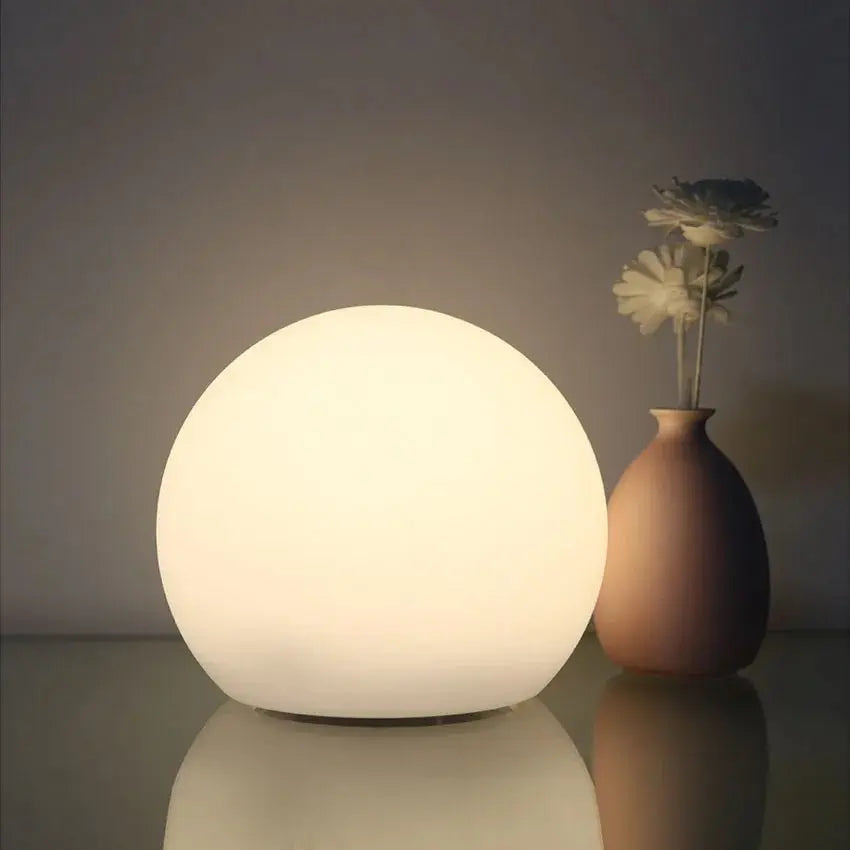 Rechargeable LED Orb Lamp with 16 Colors and Remote Control 2