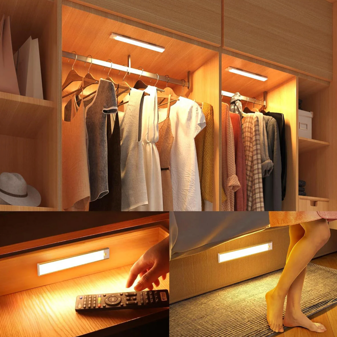LED Under-Cabinet Light with Motion Sensor, Magnetic, No Drilling 5