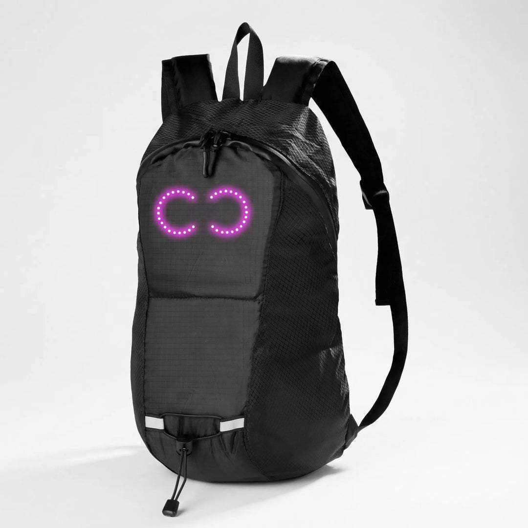 Audio-Responsive RGB LED Travel Backpack - Glowpack