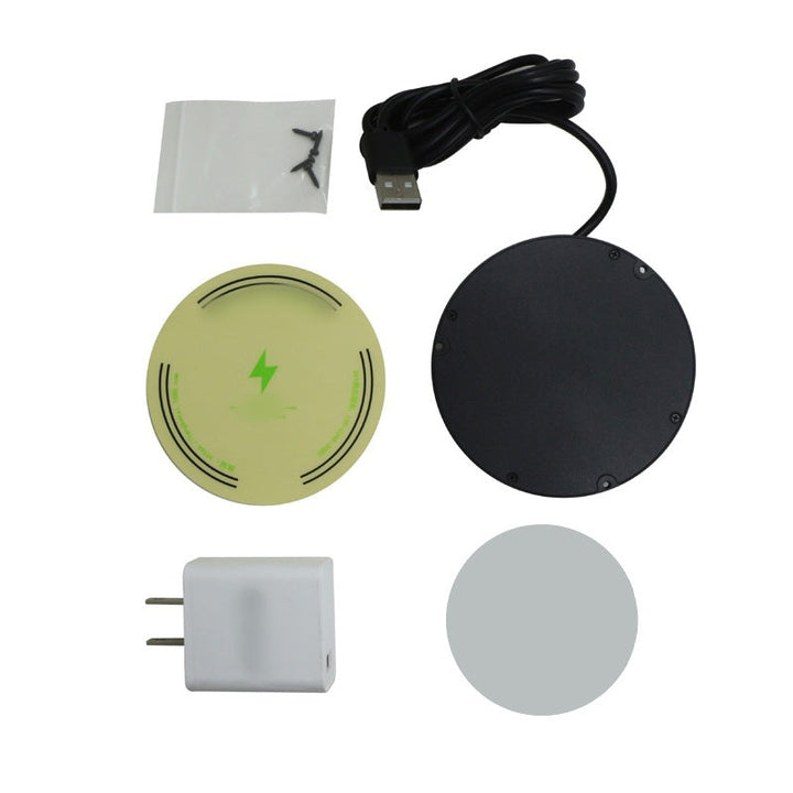 Under-Desk Wireless Charger | Hidden Mount | Charges Through Wood & Stone 13