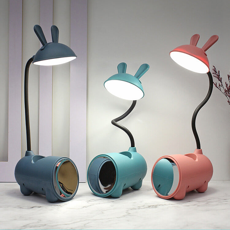 Bunny LED Desk Lamp with Pen Holder – Touch Control & USB Charging for Girls 8