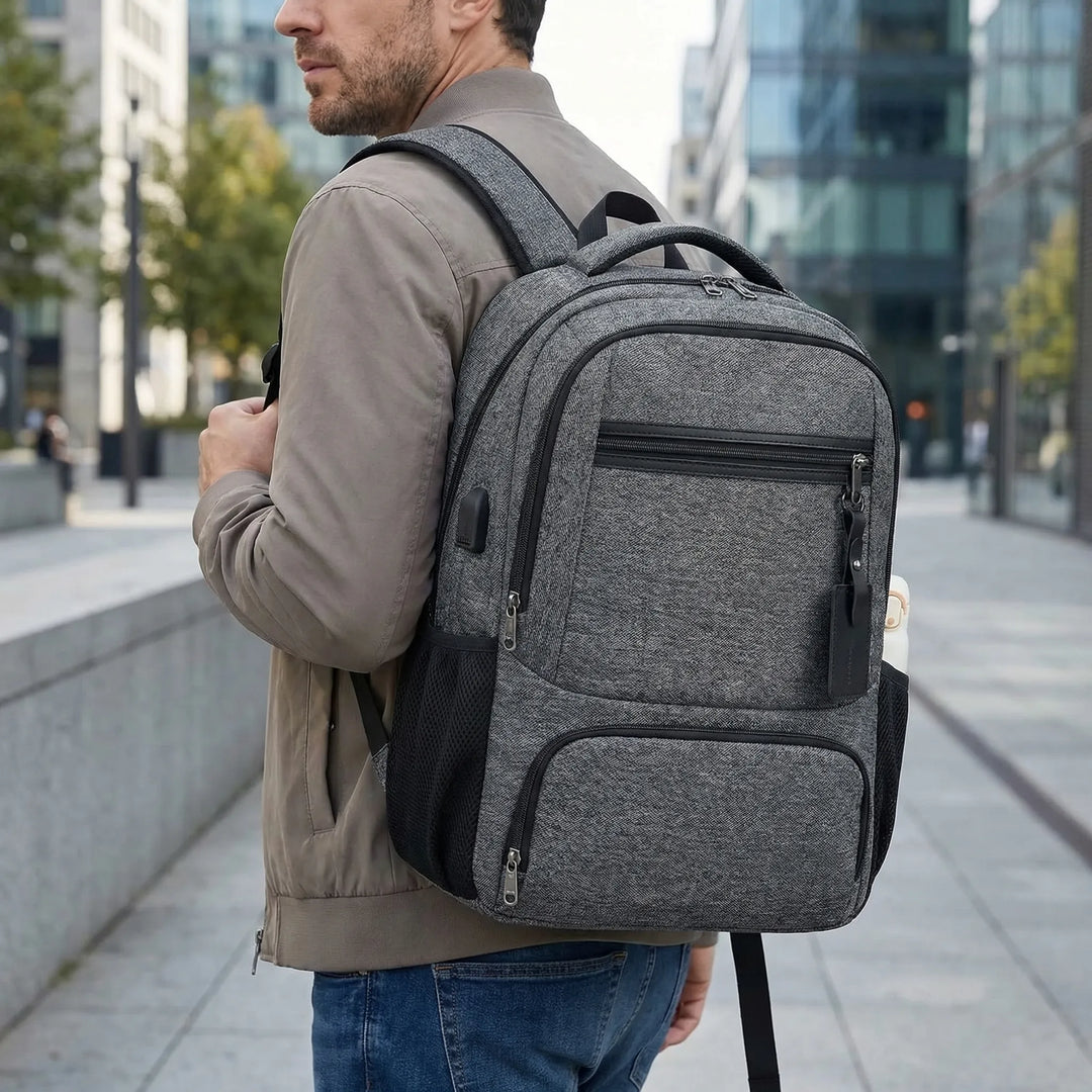 Large Multi-Compartment Waterproof Travel Backpack - Packvault