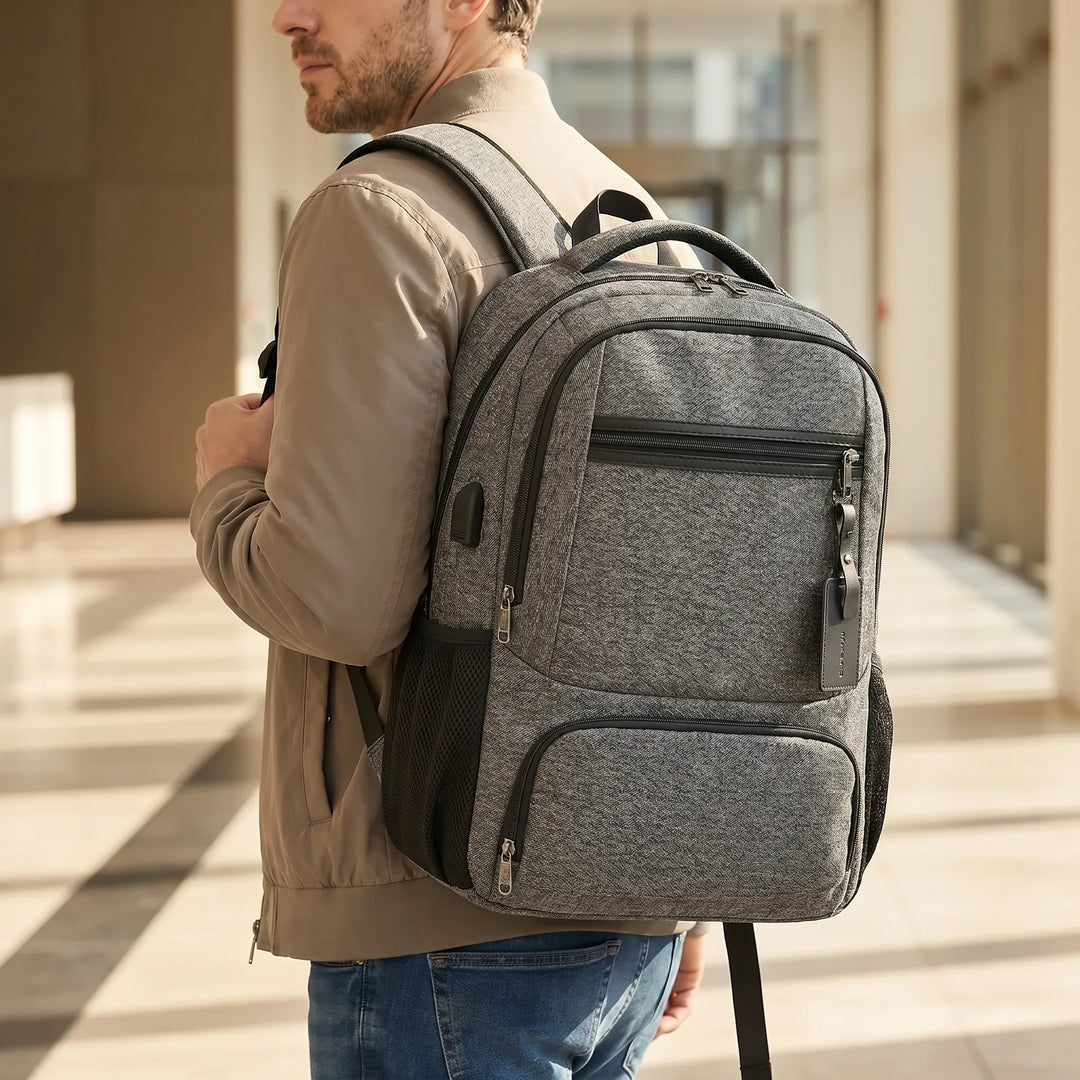 Large Multi-Compartment Waterproof Travel Backpack - Packvault