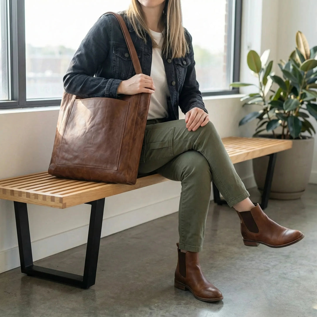 Large Everyday Tote Bag - Vellora