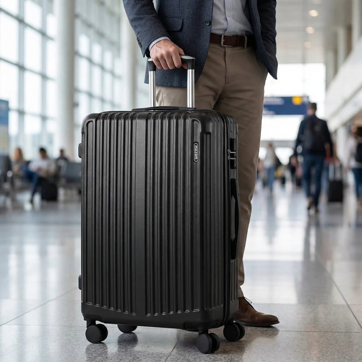Large Hard-Shell 360° spinner Suitcase - Voyagex