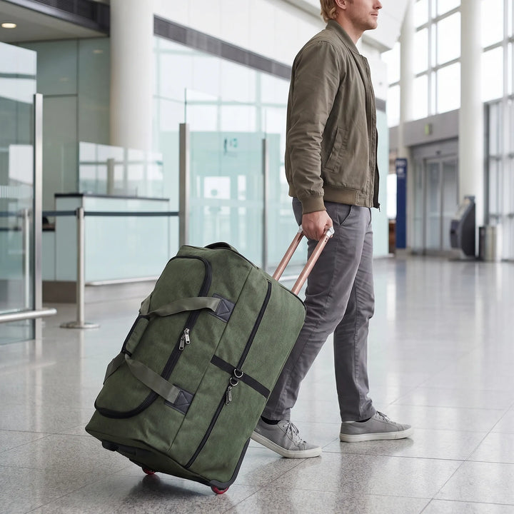 Large Rolling Duffel Bag - TrekPort