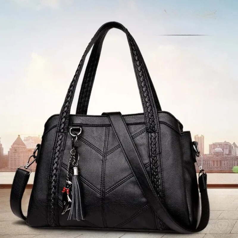 Leather Handbag | Women's Spacious & Organized Tote 3