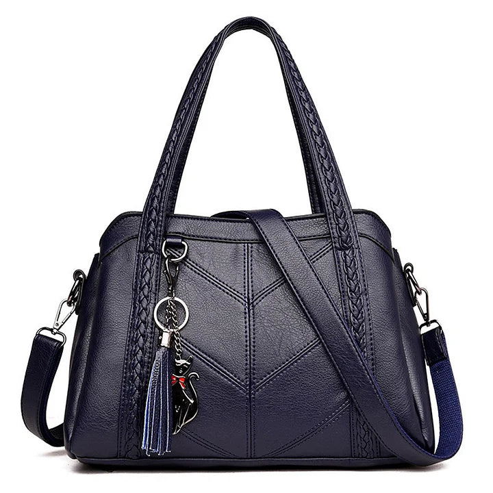 Leather Handbag | Women's Spacious & Organized Tote 7