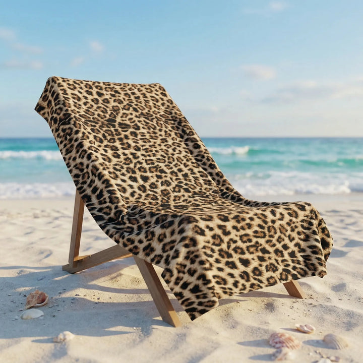 Quick-Drying Leopard Print Beach Towel - Prowla