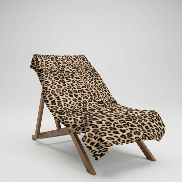Quick-Drying Leopard Print Beach Towel - Prowla