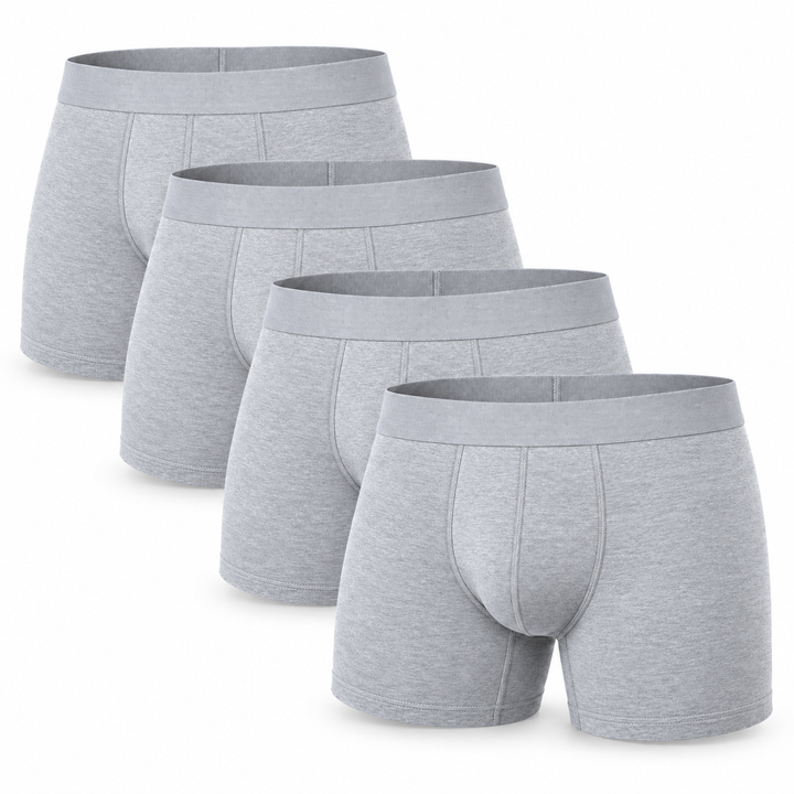 Soft Modal Boxer Briefs, Longer Leg, Non-Riding-Up Underwear 6