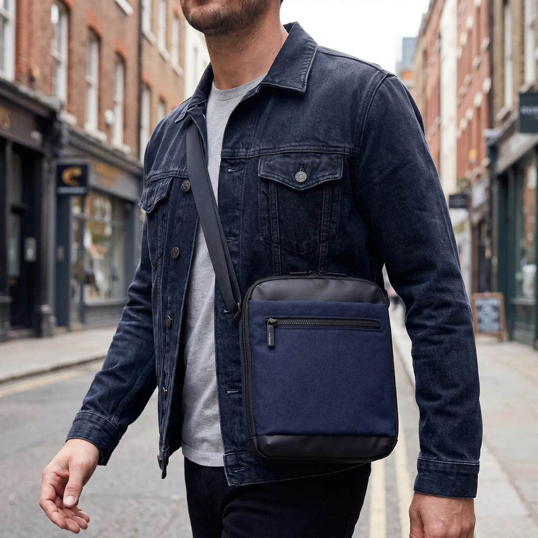 Compact Crossbody Messenger Shoulder Bag - Satchovex