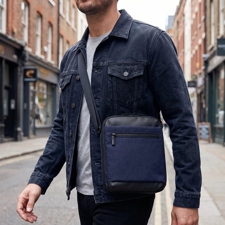 Compact Crossbody Messenger Shoulder Bag - Satchovex