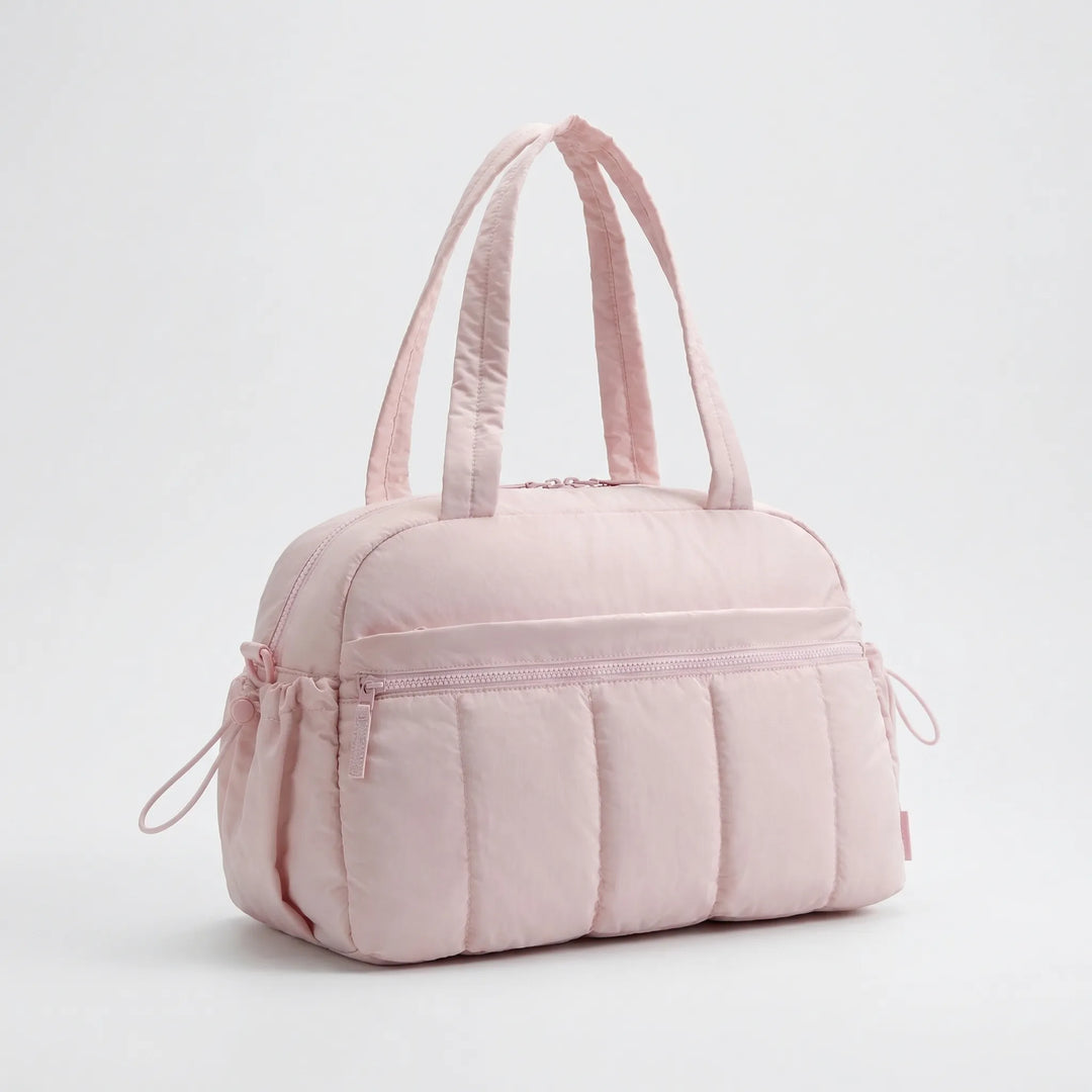 Lightweight Quilted Duffel Bag - Cloudtote