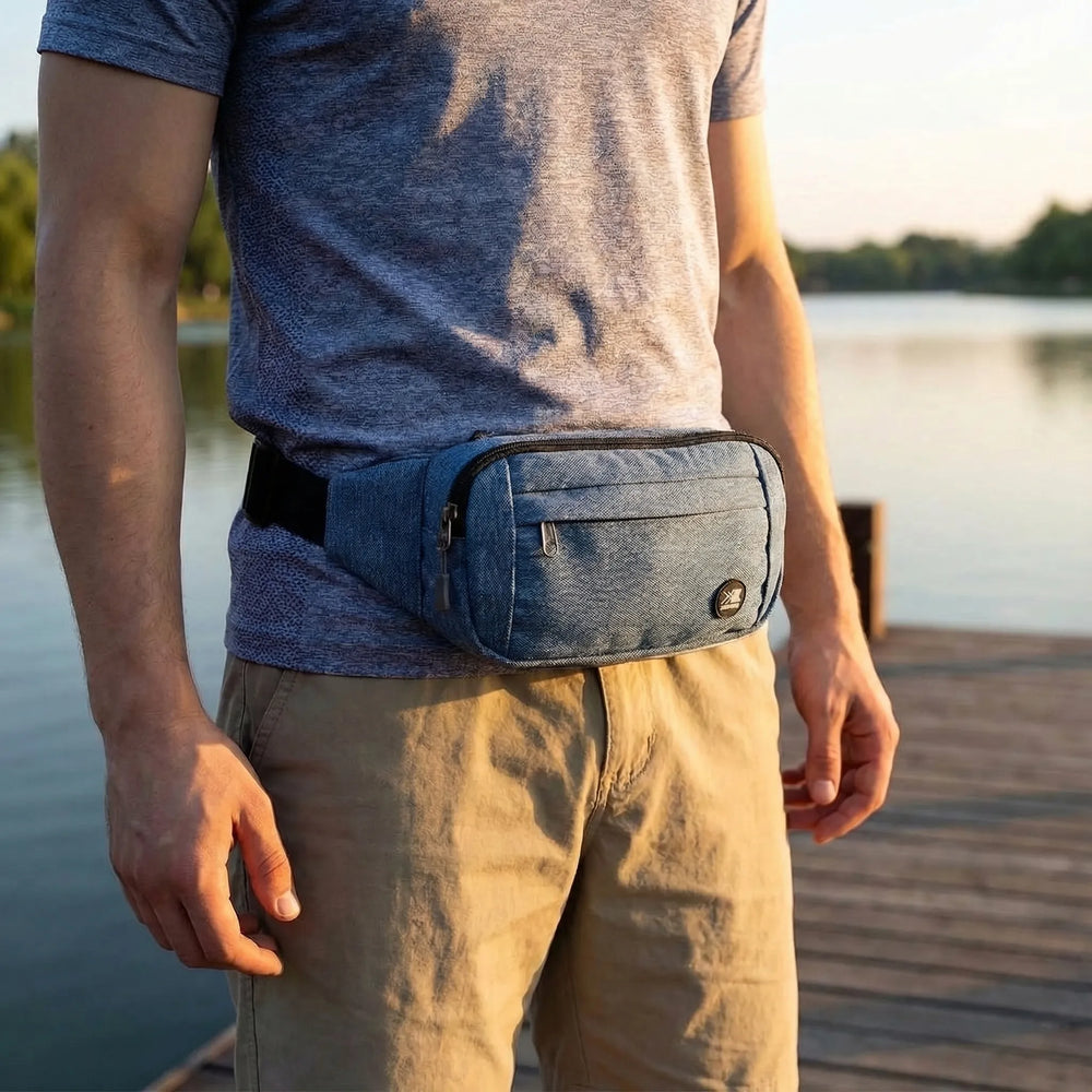 Lightweight Water-Resistant Waist Bag - Aerova