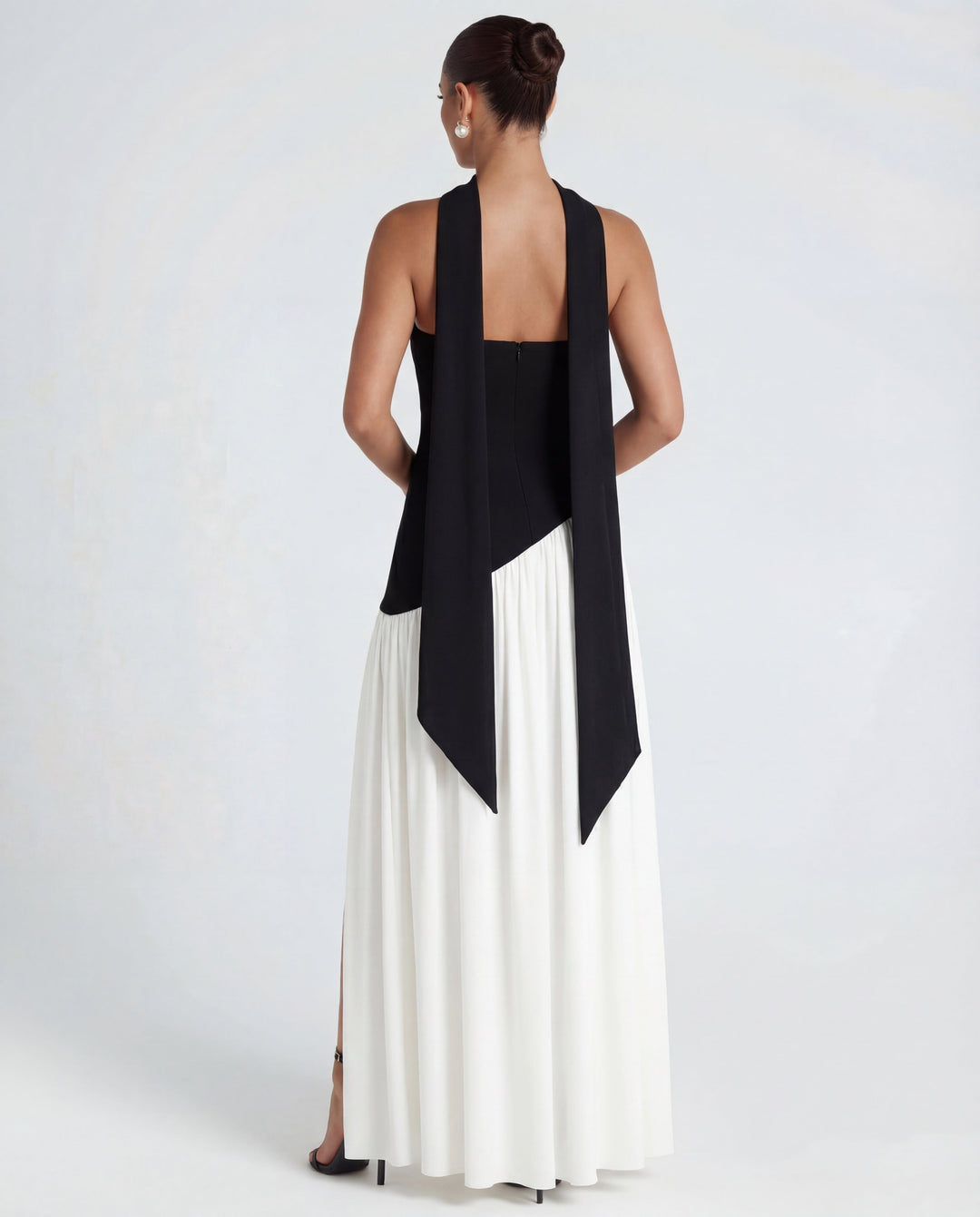 Twilight Maxi Dress in Lightweight Flowing Fabric 14