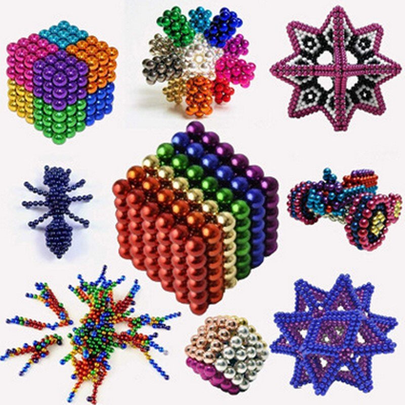 Magnetic Balls Sculpting Kit - Creative Building Toy Set 4