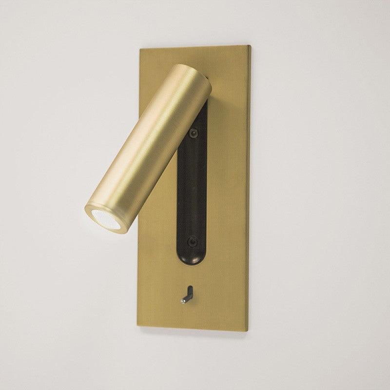 Industrial Style Wall Sconce with Built-In LED, Aluminum Alloy 14