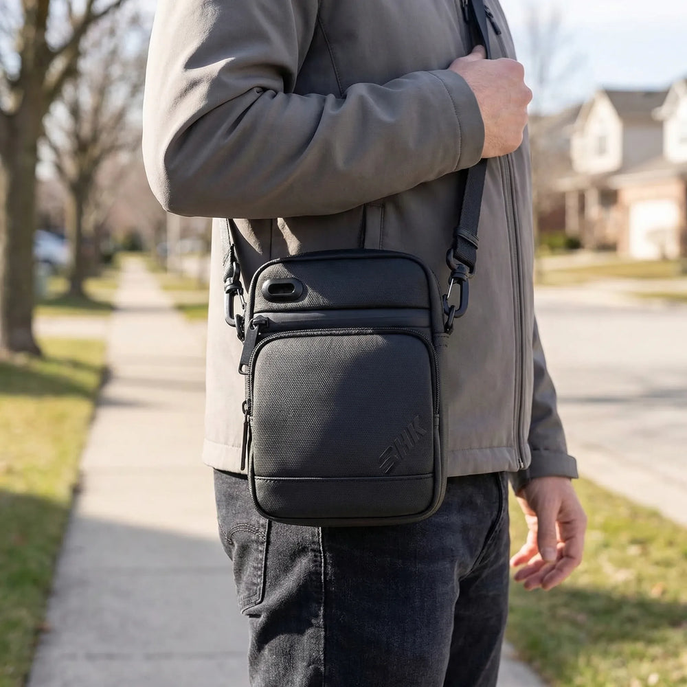 Men's Crossbody Shoulder Bag - Vexaro