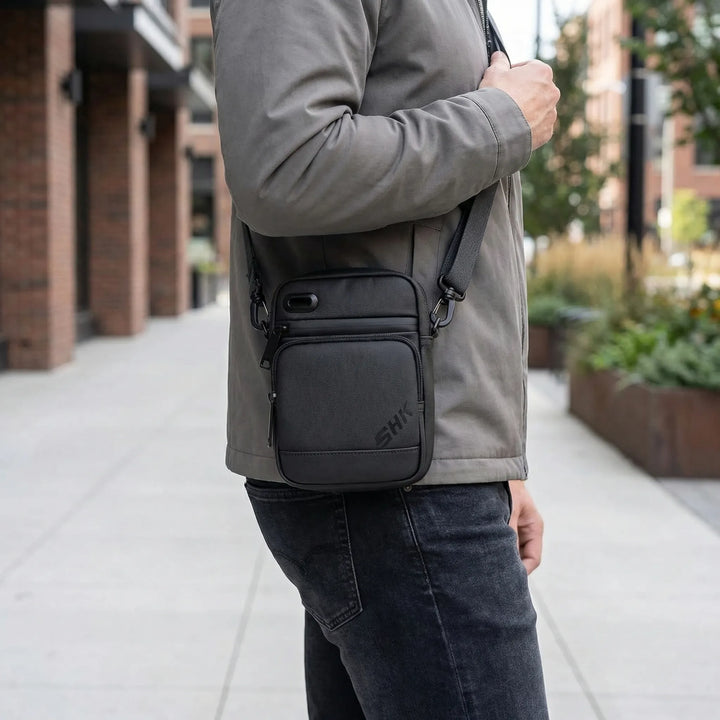 Men's Crossbody Shoulder Bag - Vexaro