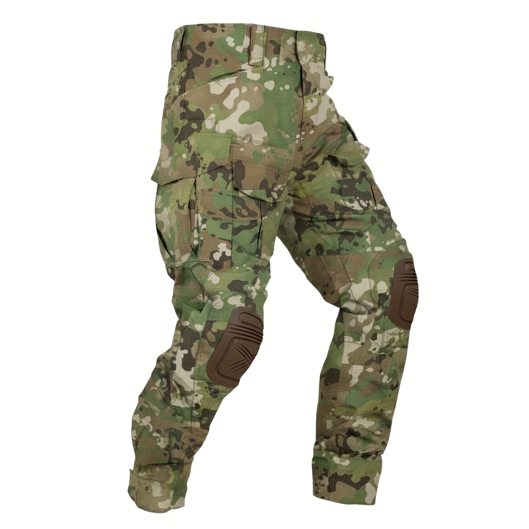Men's Tactical Cargo Work Pants with 10 Pockets and Reinforced Knees 13