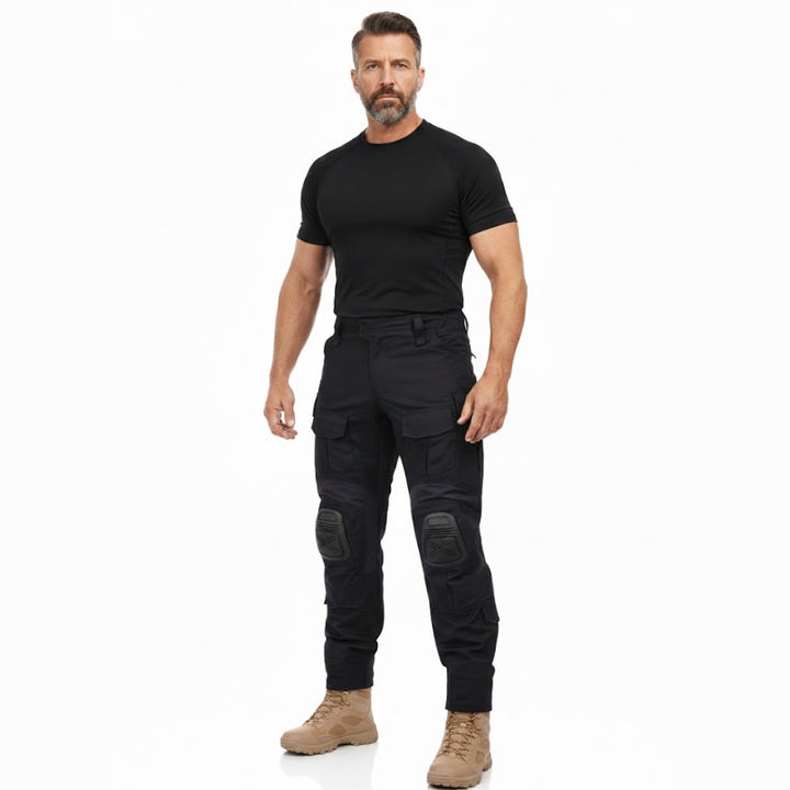 Men's Tactical Cargo Work Pants with 10 Pockets and Reinforced Knees 7