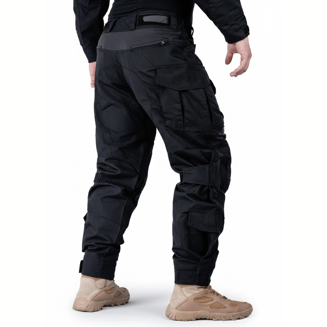 Men's Tactical Cargo Work Pants with 10 Pockets and Reinforced Knees 9