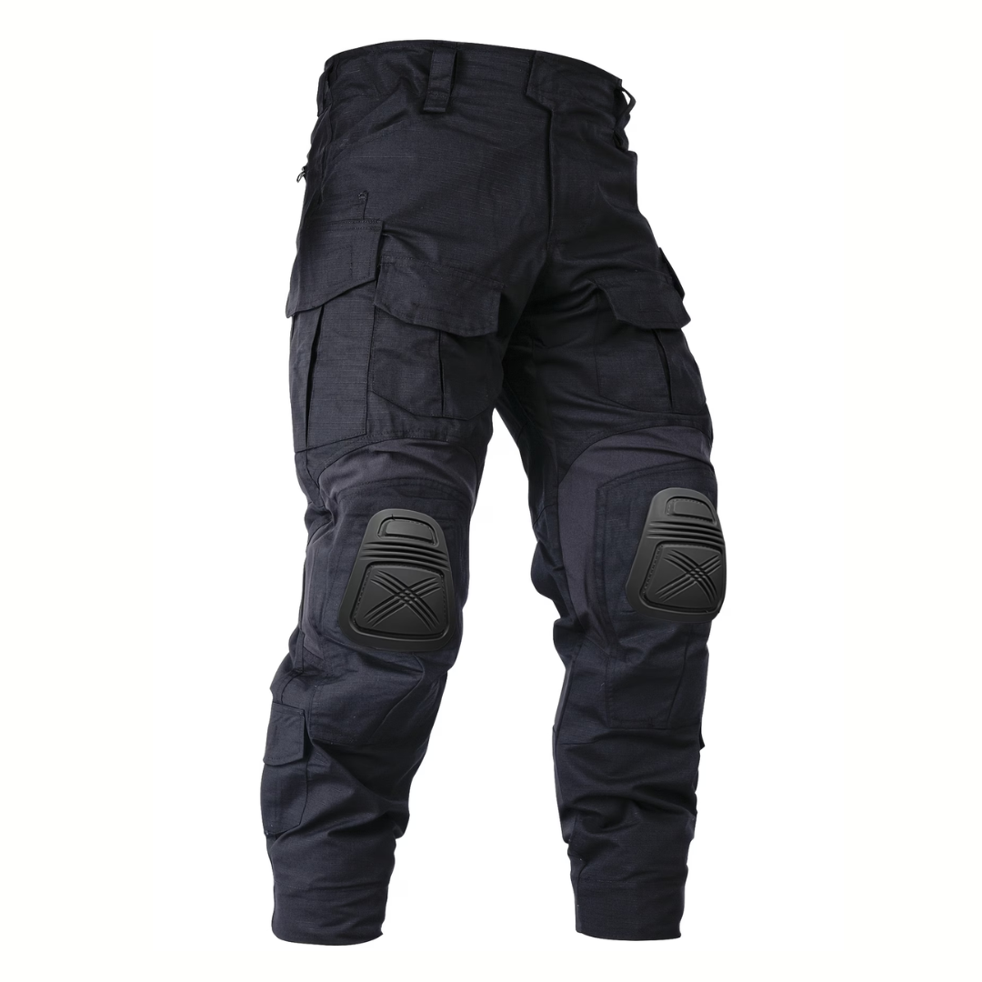 Men's Tactical Cargo Work Pants with 10 Pockets and Reinforced Knees 1