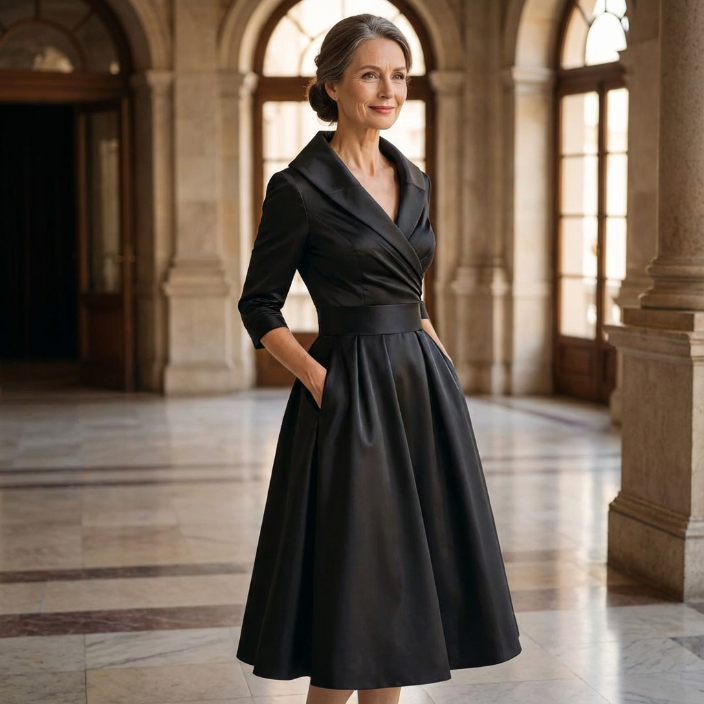 Midi Dress for Women | Elegant & Timeless A-Line Style 10