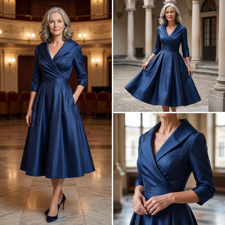 Midi Dress for Women | Elegant & Timeless A-Line Style 7