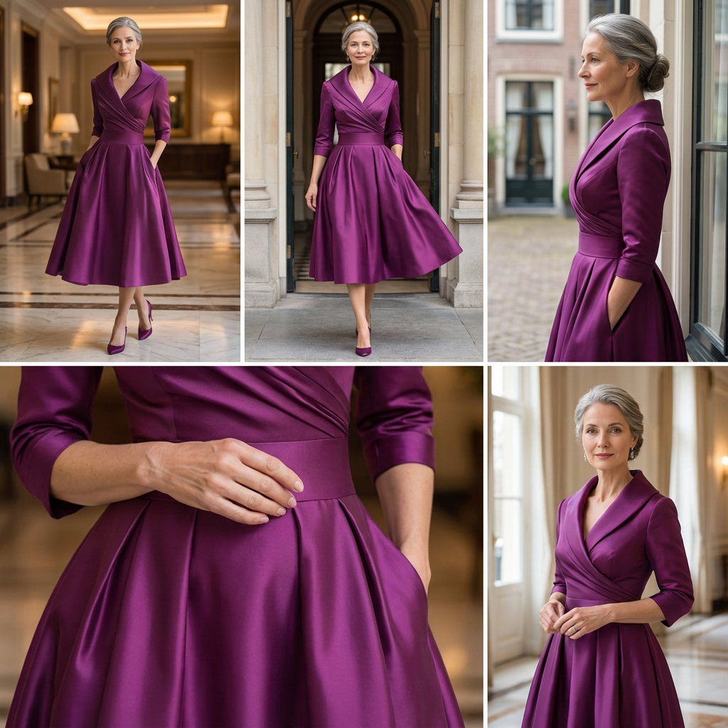 Midi Dress for Women | Elegant & Timeless A-Line Style 8