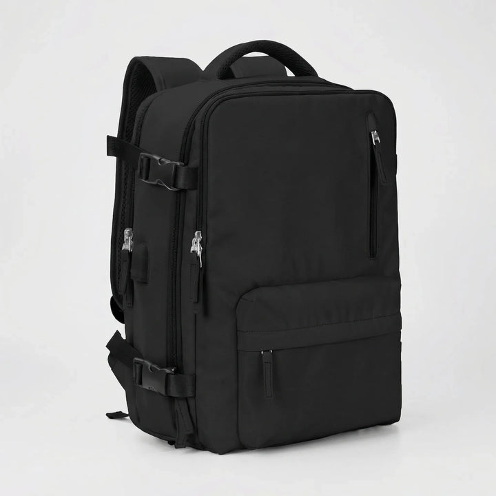 Water-Resistant Travel Backpack With USB Port - Trekvorr