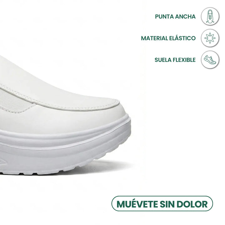 Women's Comfortable Slip-On Shoes with Cushioned Wedge Sole 14