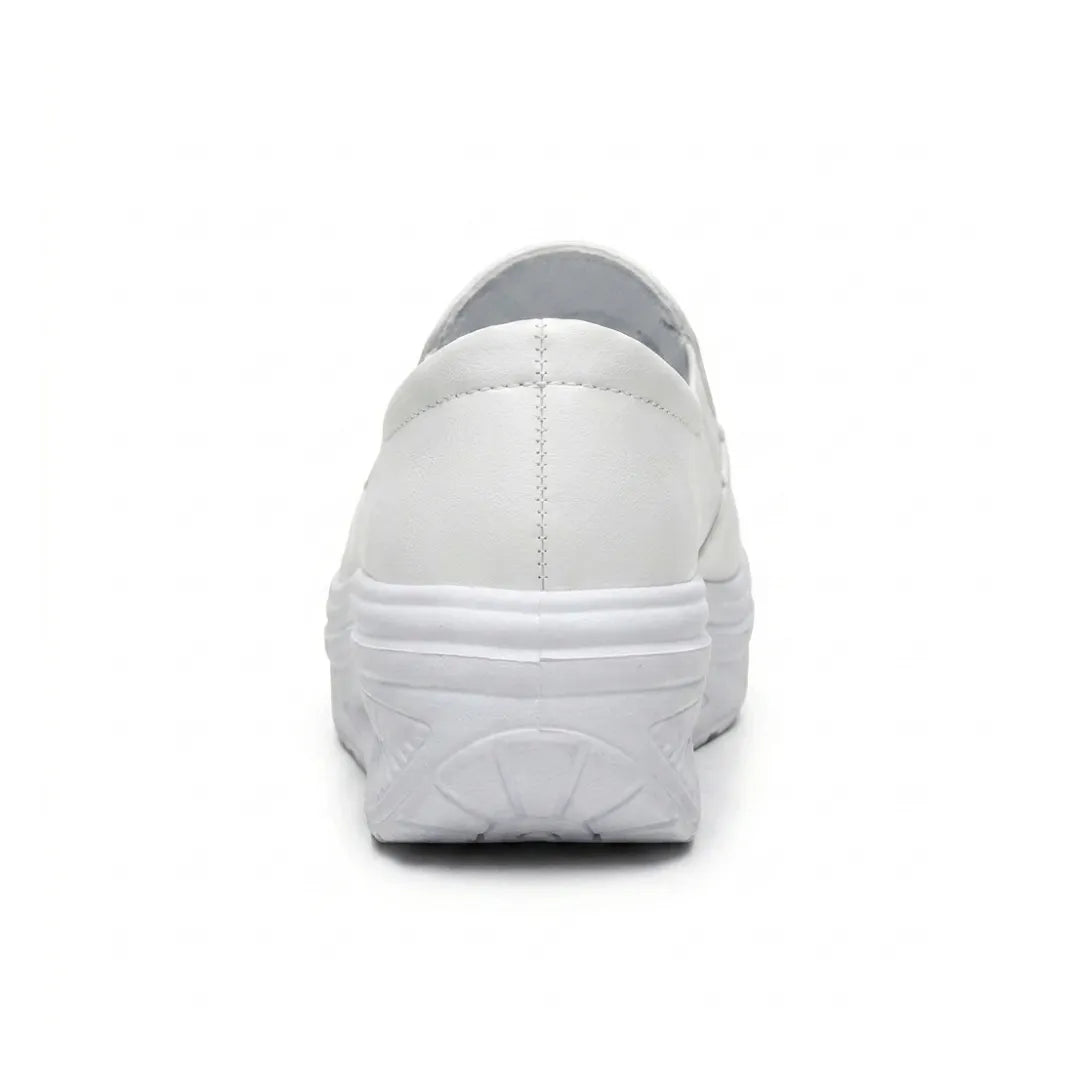 Women's Comfortable Slip-On Shoes with Cushioned Wedge Sole 18