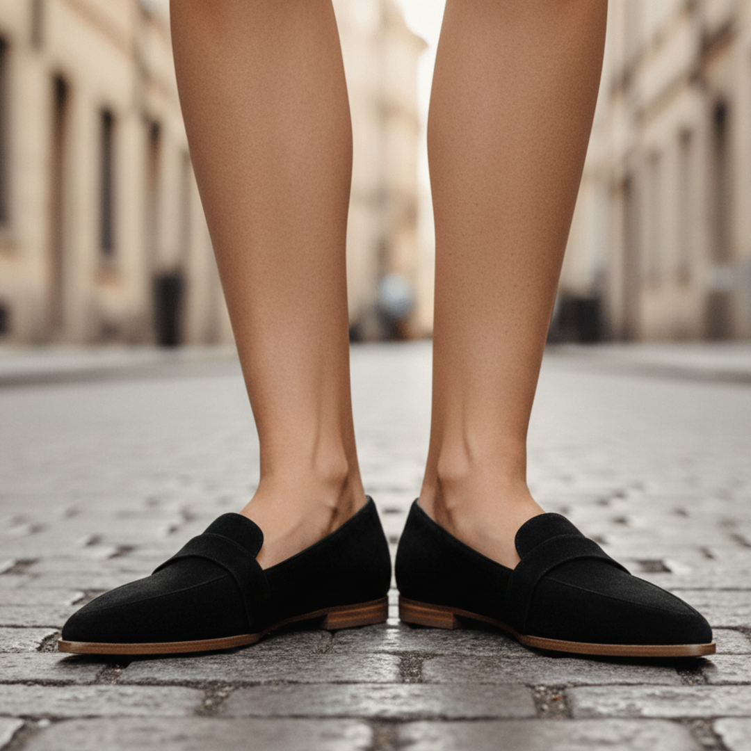 Women's Loafers with Pointed Toe – Classic Flat Moccasins 2