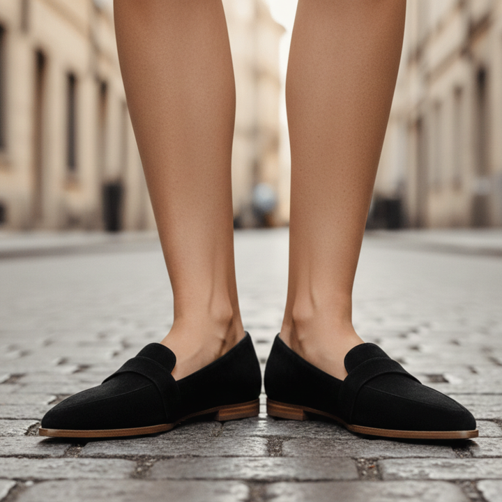 Women's Loafers with Pointed Toe – Classic Flat Moccasins 2
