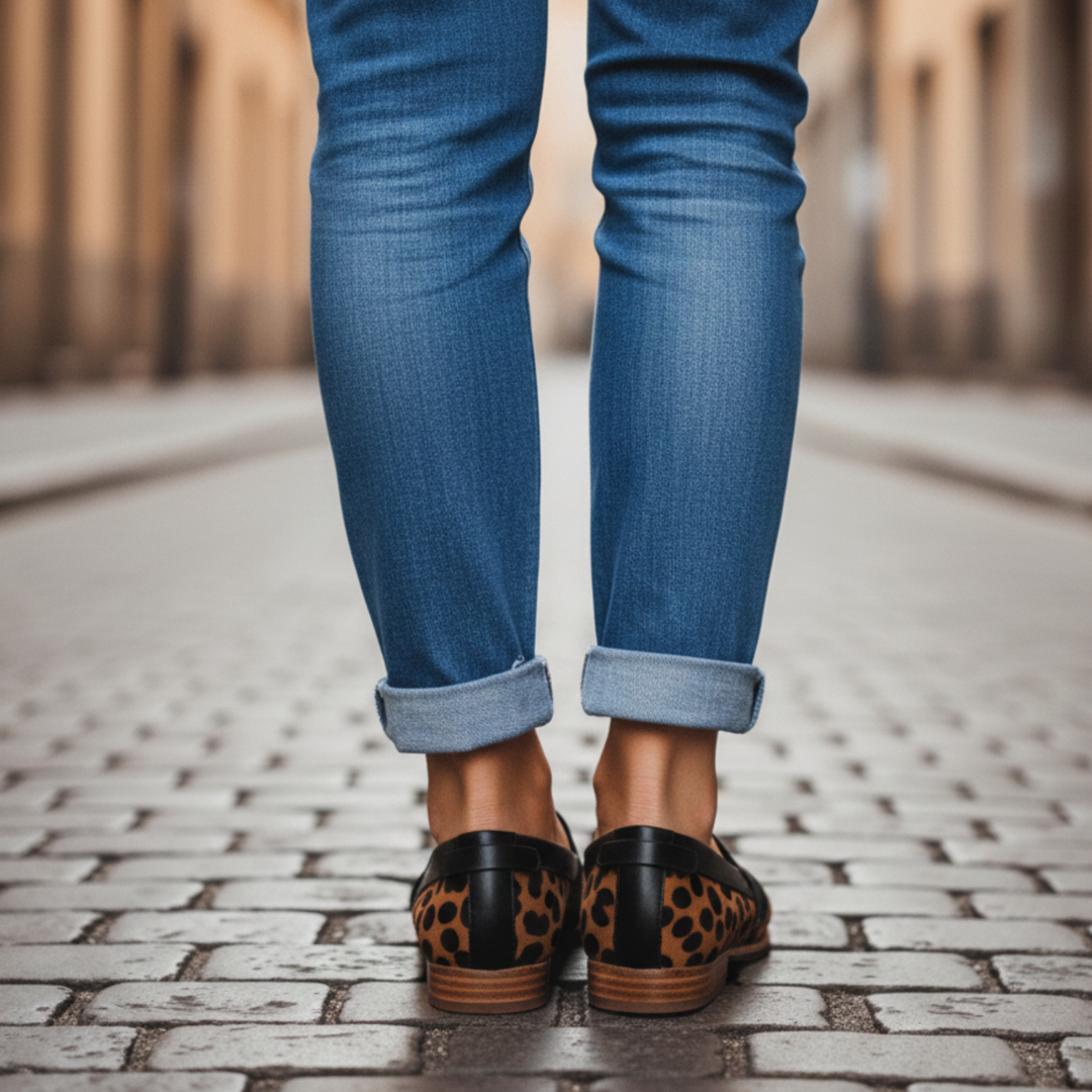 Women's Loafers with Pointed Toe – Classic Flat Moccasins 4
