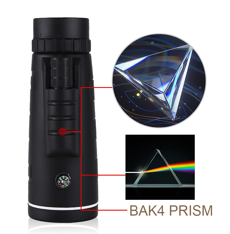 Monocular Telescope | HD Optics with Clear Image Quality | Compact & Rugged 4