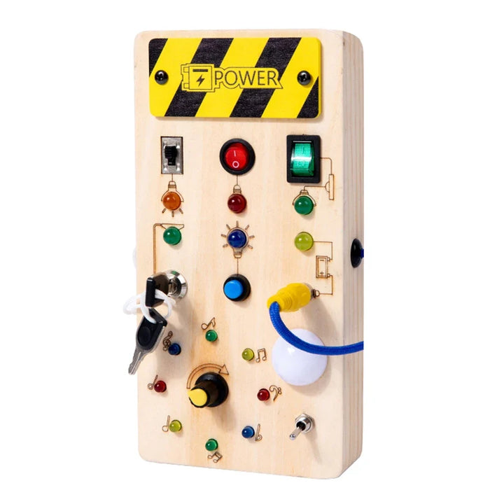 Montessori LED Busy Board - Learn Through Play 1