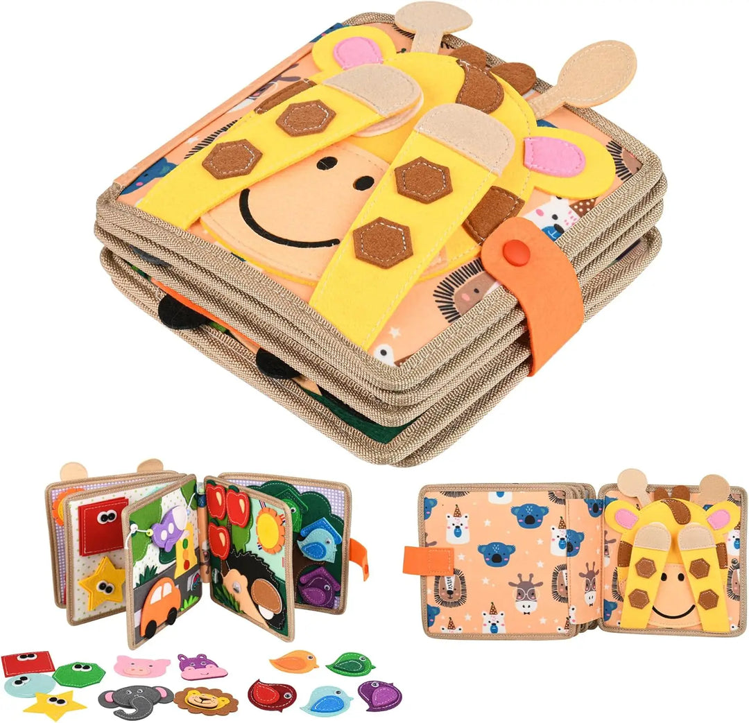Montessori Busy Book – Learn Through Play 1