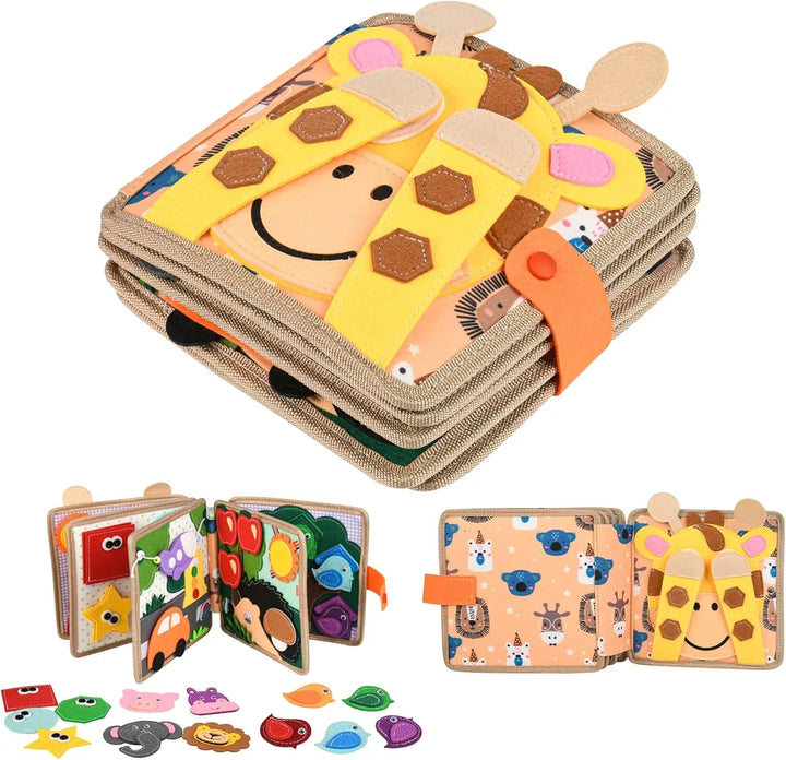 Montessori Busy Book – Learn Through Play 1