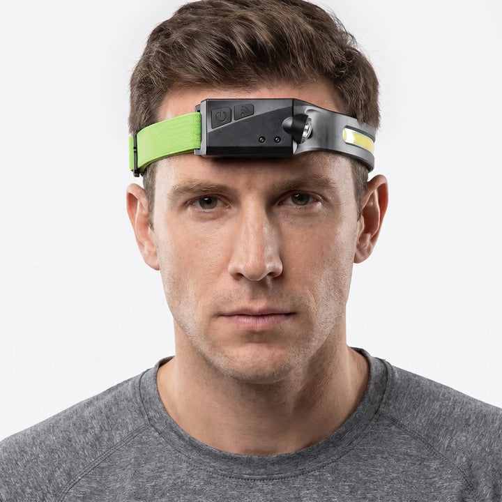 Motion Sensor Rechargeable Headlamp - Lumiva