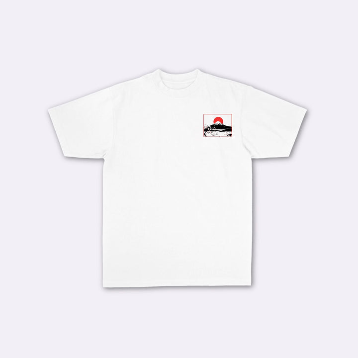 Mount Fuji Oversized Japanese-Style T-Shirt 4