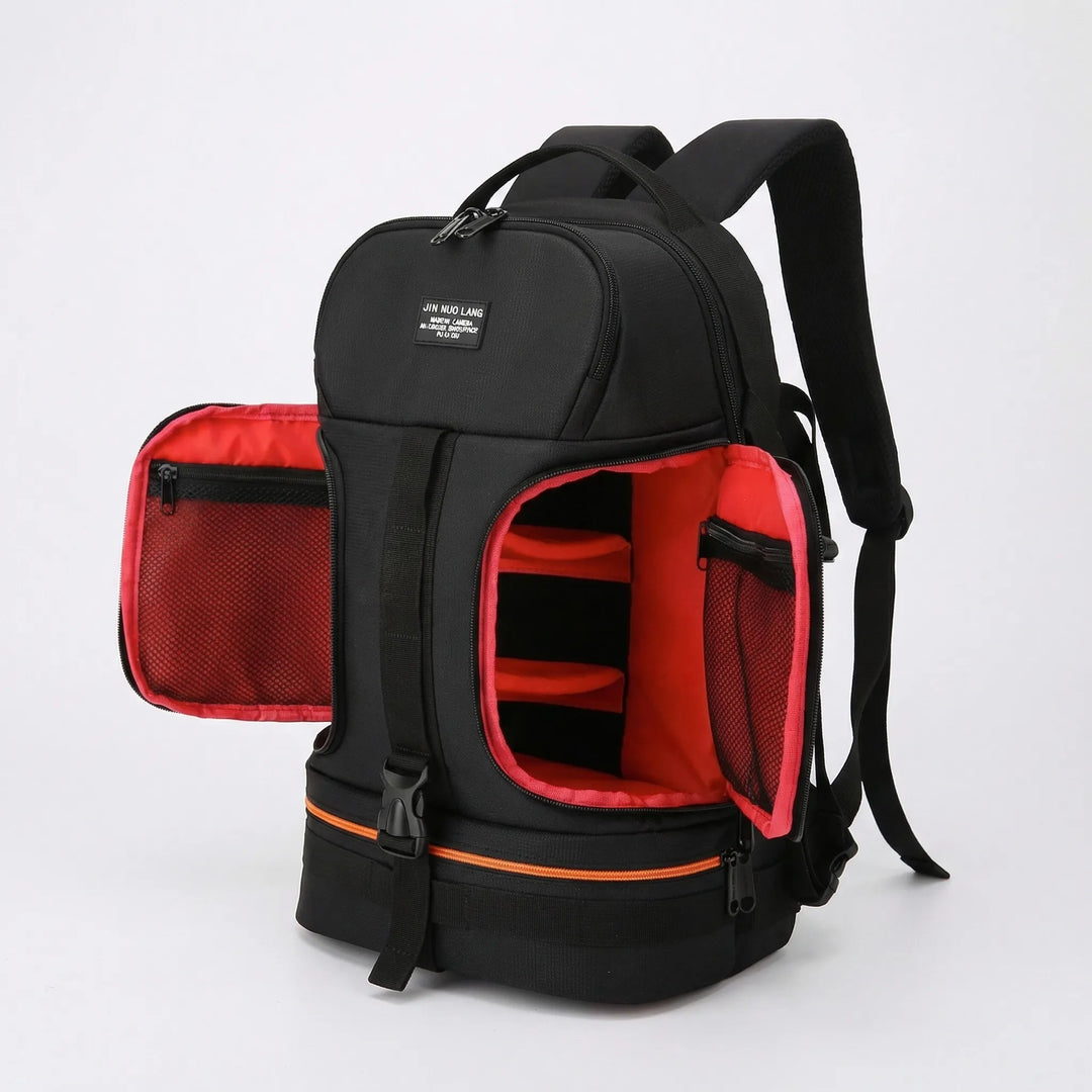 Multi-Compartment Camera Backpack - Lensora