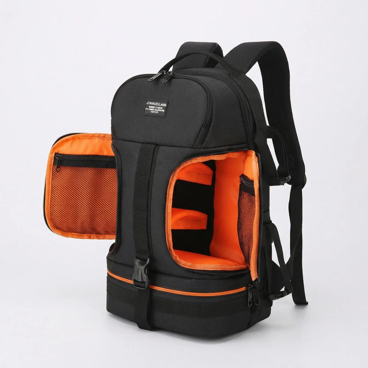 Multi-Compartment Camera Backpack - Lensora