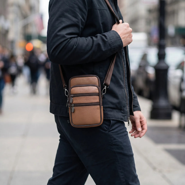 Multi-Compartment Crossbody Bag - Vexaro