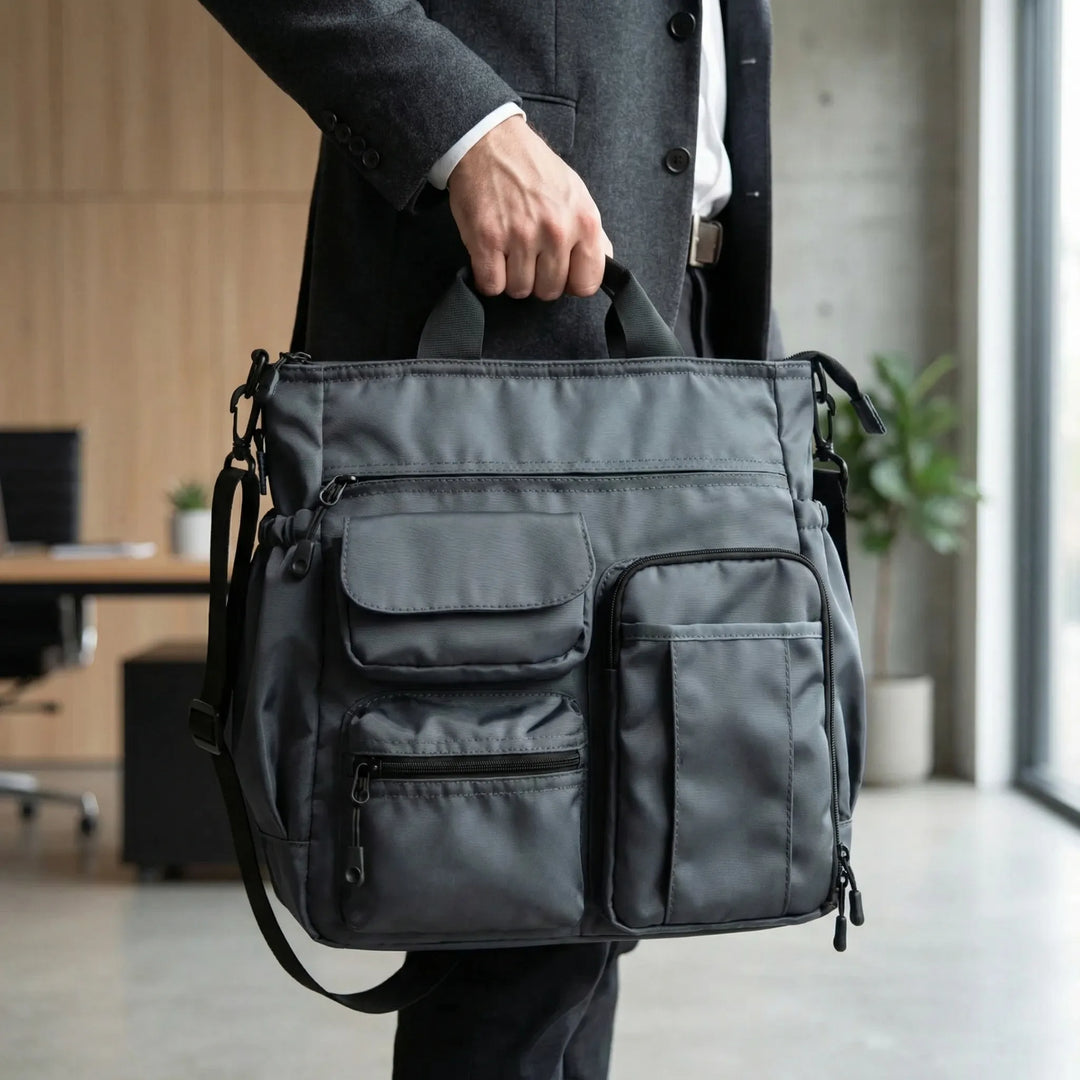 Multi-Compartment Daily Office Briefcase - Kinetiq