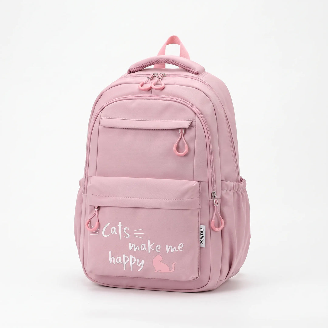 Multi-Compartment School Backpack - Zeloria